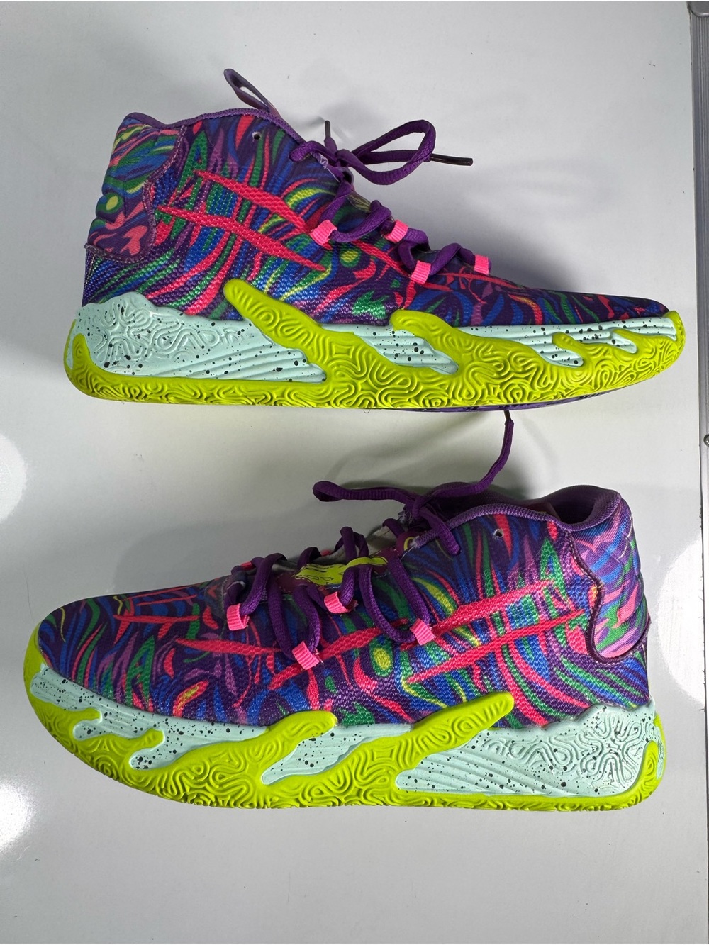 Puma LaMelo Ball MB.01 Be You Men’s 8.5 Multicolor Basketball 376813-01